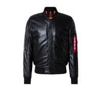 ALPHA INDUSTRIES Giacca di mezza stagione 'MA-1' nero, Taglia S