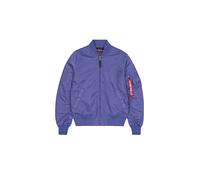 ALPHA INDUSTRIES Giacca di mezza stagione 'Ma-1 Tt' blu violetto / rosso scuro / bianco Uomo ALPHA INDUSTRIES S blu violetto / rosso scuro / bianco