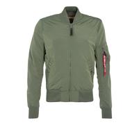 ALPHA INDUSTRIES Giacca di mezza stagione 'MA-1 TT' verde scuro Uomo ALPHA INDUSTRIES M verde scuro