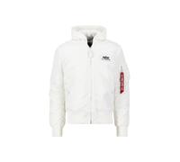 ALPHA INDUSTRIES Giacca di mezza stagione 'MA-1 ZH' nero / bianco Uomo ALPHA INDUSTRIES M