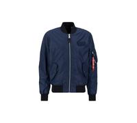 ALPHA INDUSTRIES Giacca di mezza stagione navy / nero, Taglia M