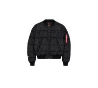Alpha Industries MA-1 Logo Puffer Giacche Bomber Taglia S - Nero