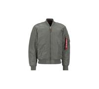ALPHA INDUSTRIES Giacca di mezza stagione verde scuro Uomo ALPHA INDUSTRIES XXXL verde scuro