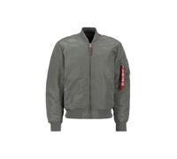 ALPHA INDUSTRIES Giacca di mezza stagione verde scuro, Taglia L