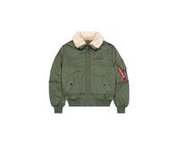 ALPHA INDUSTRIES Giacca invernale 'B15-3 TT' verde Uomo - Streetwear - Giacche - Bomber ALPHA INDUSTRIES M