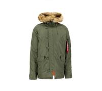 ALPHA INDUSTRIES Parka invernale 'N3B VF 59' oliva, Taglia S