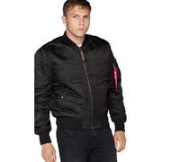 ALPHA INDUSTRIES Giacca di mezza stagione 'MA-1 VF 59' rosso / nero / bianco, Taglia XXL