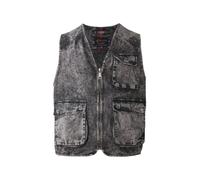 Alpha Industries Canvas Acid Vest Gilet da uomini Taglia L - Nero
