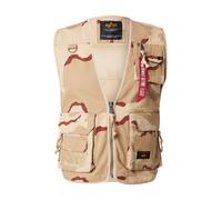 ALPHA INDUSTRIES Gilet sabbia / beige chiaro / rosso Uomo - Streetwear - Giacche - Gilet ALPHA INDUSTRIES M