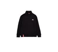 Alpha Industries Half Zip Small Logo Sweatshirt Felpe Taglia 3XL - Nero