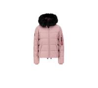 Alpha Industries Hooded Puffer Alpha Piumino Taglia L - Rosa