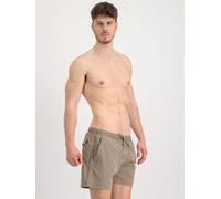 Alpha Industries Hydrochromic Allover Print Swimshort Moda mare Taglia 3XL - Verde oliva