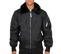 Alpha Industries Injector III Giacca Bomber da Uomo Black