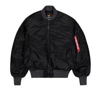 Alpha Industries, ,Jackets ,Uomo ,Nero ,L Ma-1 Distressed Bomber Jacket