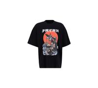 Alpha Industries Japan Warrior T-Shirt Magliette Taglia 2XS - Nero