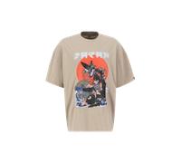 Alpha Industries Japan Warrior T-Shirt Magliette Taglia XS - Beige