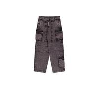 ALPHA INDUSTRIES Jeans cargo nero denim Uomo ALPHA INDUSTRIES 30