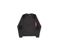 Alpha Industries Knitted Utility Sweater Maglieria Taglia 3XL - Nero
