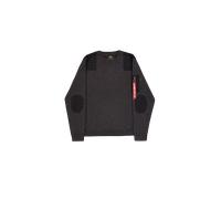 Alpha Industries Knitted Utility Sweater Maglieria Taglia 3XL - Nero