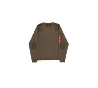 Alpha Industries Knitted Utility Sweater Maglieria Taglia XL - Verde oliva