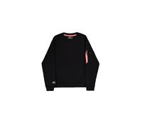 Alpha Industries Label Back Print Felpe da Uomo Black XXL