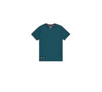 Alpha Industries Label Backprint T-Shirt Magliette Taglia M - Petrolio profondo