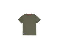 Alpha Industries Label Backprint T-Shirt Magliette Taglia 2XL - Verde