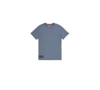 Alpha Industries Label Backprint T-Shirt Magliette Taglia S - Blu
