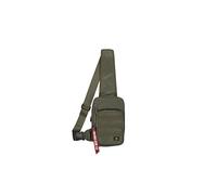 Alpha Industries Label Borsa a tracolla da uomo Dark Olive One Size