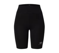 ALPHA INDUSTRIES Leggings nero / bianco Donna ALPHA INDUSTRIES L