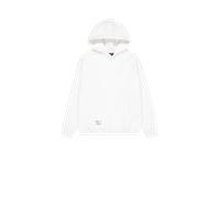 Alpha Industries Logo Backprint Hoodie Taglia L - Bianco