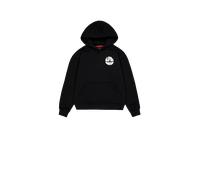 Alpha Industries Logo Backprint Hoodie Taglia S - Nero