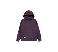 Alpha Industries Logo Backprint Oversized Hoodie Taglia L - Prugna