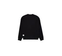 Alpha Industries Logo Backprint Sweatshirt Felpe Taglia L - Nero
