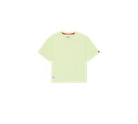 Alpha Industries Logo Code Backprint T-Shirt Magliette Taglia S - Verde menta