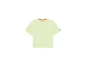 Alpha Industries Logo Code Backprint T-Shirt Magliette Taglia XL - Verde menta