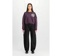Alpha Industries Logo Sweatshirt Felpe Taglia L - Prugna