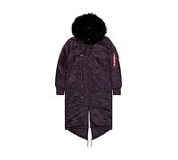 Alpha Industries Long Fishtail Giacca da donna Plum S