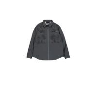 Alpha Industries Longsleeve Laser Cut Shirt Camicie Taglia XL - Grigio