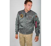 ALPHA INDUSTRIES Ma- 1 Air Force Giacca, Verde (Olive-11), M Uomo