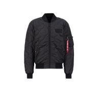 ALPHA INDUSTRIES Giacca di mezza stagione 'MA-1' rosso / nero / bianco, Taglia L