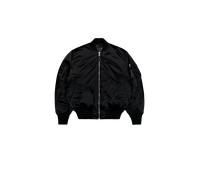 Alpha Industries MA-1 Base Flight UV Giacche Bomber Taglia 3XL - Nero