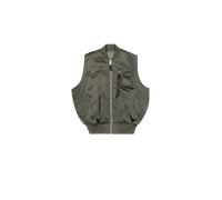 Alpha Industries MA-1 Base UV Loose Vest Giacche Bomber Taglia M - Verde