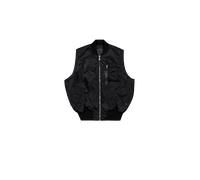 Alpha Industries MA-1 Base UV Loose Vest Giacche Bomber Taglia S - Nero