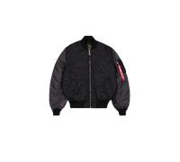 Alpha Industries MA-1 Camo Back Embroidery Giacche Bomber Taglia S - Nero