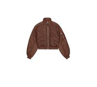 Alpha Industries MA-1 Cropped Bomber giacca da donna Powder Brown XS