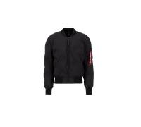 ALPHA INDUSTRIES Giacca di mezza stagione nero, Taglia XL