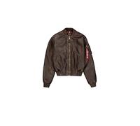 Alpha Industries MA-1 FL Vintage Bomber Giacca da donna Vintage Brown XS
