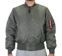 Alpha Industries MA-1 Giacca bomber da uomo Vintage Green