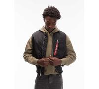 ALPHA INDUSTRIES Gilet 'MA-1' rosso / nero / offwhite Uomo ALPHA INDUSTRIES XXL